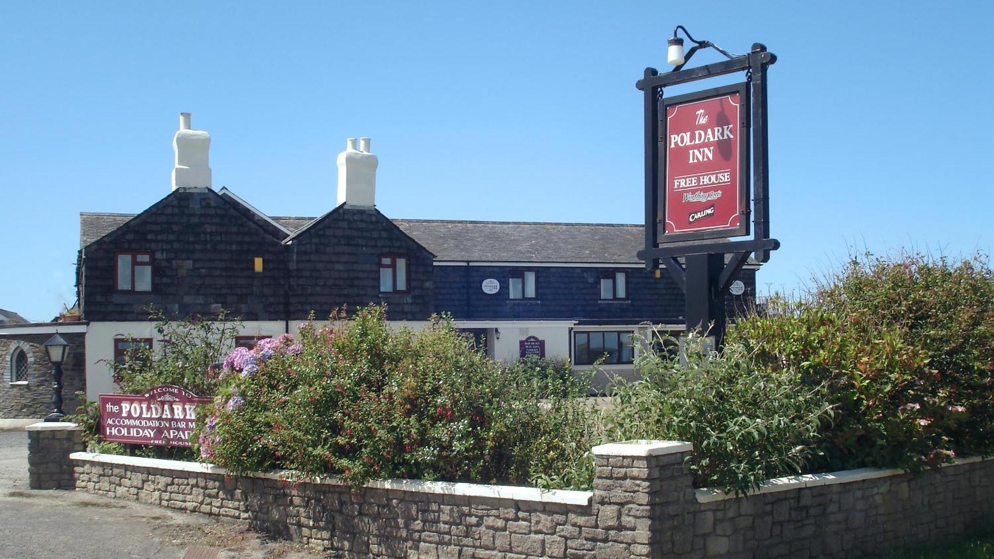 The Poldark Inn Delabole Exterior foto